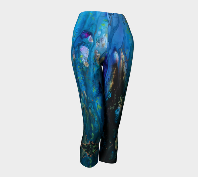 Ocean Dreams Capris Leggings