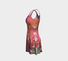 Load image into Gallery viewer, Ocean of Flowers Flare Dress