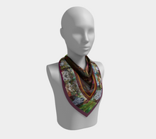 Load image into Gallery viewer, Dreamers of the Earth Silk Scarf