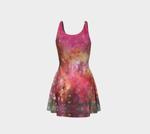 Load image into Gallery viewer, Ocean of Flowers Flare Dress