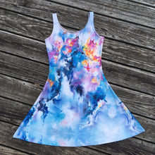 Load image into Gallery viewer, Aura of Blue Flare Dress