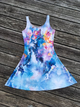Load image into Gallery viewer, Aura of Blue Flare Dress