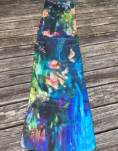 Load image into Gallery viewer, Deep Ocean Long Silk Scarf