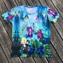 Load image into Gallery viewer, Deva of the Iris Pond Art-Shirt, Fitted style