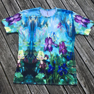 Deva of the Iris Pond Art-Shirt, Casual Style