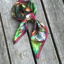 Load image into Gallery viewer, Dreamers of the Earth Silk Scarf