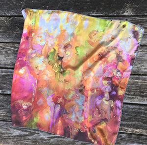Everything Gold Square Silk Scarf