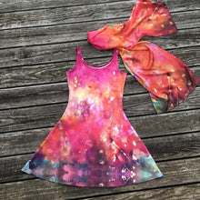 Load image into Gallery viewer, Ocean of Flowers Long Silk Scarf