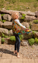 Load image into Gallery viewer, Silent Dancers Silk Square Scarf