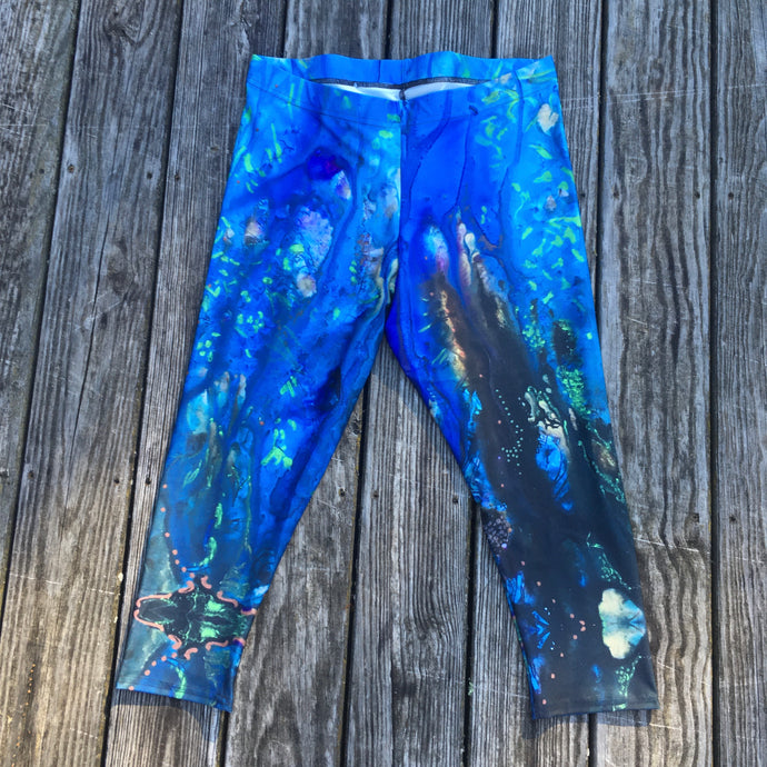 Ocean Dreams Capris Leggings
