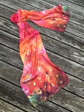 Load image into Gallery viewer, Ocean of Flowers Long Silk Scarf