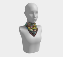 Load image into Gallery viewer, Silent Dancers Silk Square Scarf