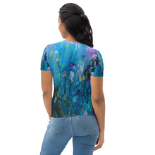 Load image into Gallery viewer, Ocean Dreams All-over print Art Shirt, fitted style