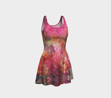 Load image into Gallery viewer, Ocean of Flowers Flare Dress