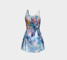 Load image into Gallery viewer, Aura of Blue Flare Dress