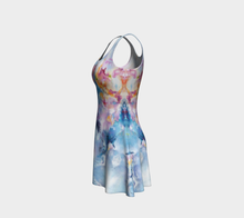 Load image into Gallery viewer, Aura of Blue Flare Dress