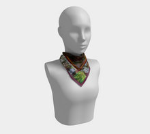 Load image into Gallery viewer, Dreamers of the Earth Silk Scarf