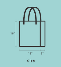 Load image into Gallery viewer, Sunflower Goddess Indigo Urban Tote Bag