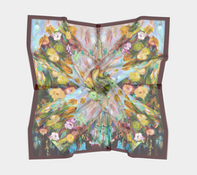 Load image into Gallery viewer, Silent Dancers Silk Square Scarf