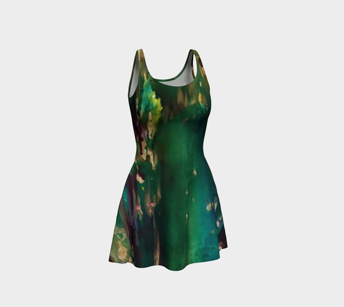 Forest Song Flare Dress