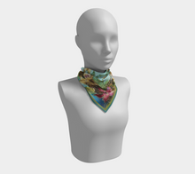 Load image into Gallery viewer, Jungle Queen Silk Square Scarf