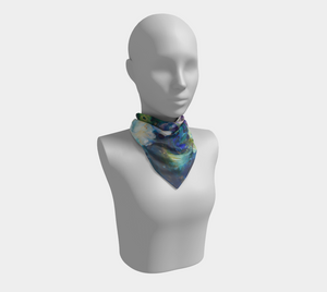 Monet's Garden Silk Square Scarf