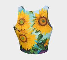 Load image into Gallery viewer, Sunflower Goddess Crop Top