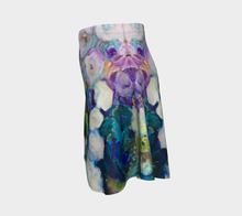 Load image into Gallery viewer, Indigo Dancers Flare Skirt