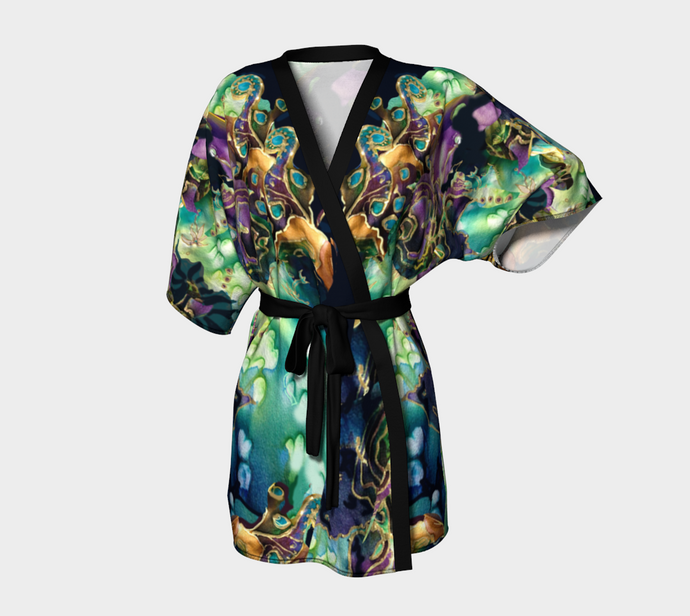 Mariposa Silk Kimono