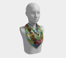 Load image into Gallery viewer, Jungle Queen Square Scarf by Bettina