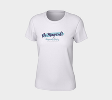 Load image into Gallery viewer, Be Magical TShirt in White, Soft Cream or Pink (women&#39;s)