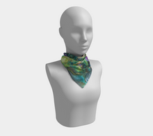 Load image into Gallery viewer, Dreamy Goddess Silk Square Scarf