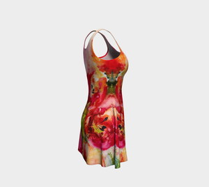 Spring Goddess Flare Dress - like a bouquet of flowers!