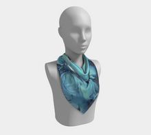 Load image into Gallery viewer, Galactic Beginning Silk Square Scarf