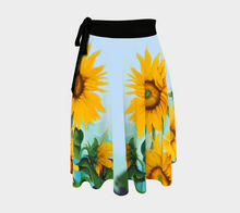 Load image into Gallery viewer, Sunflower Goddess Wrap Skirt