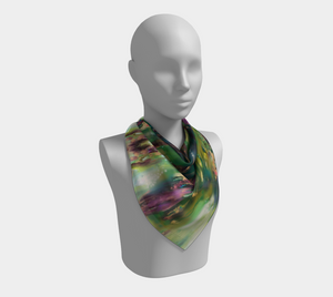Forest Elven Song Silk Square scarf