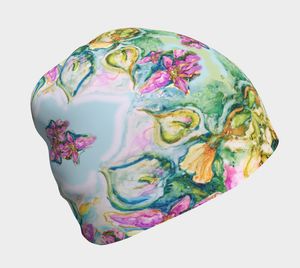 Orchid Bliss Beanie Hat