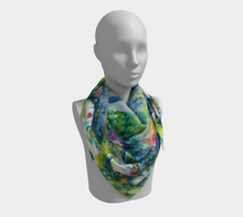 Load image into Gallery viewer, Gaia Silk Square Scarf