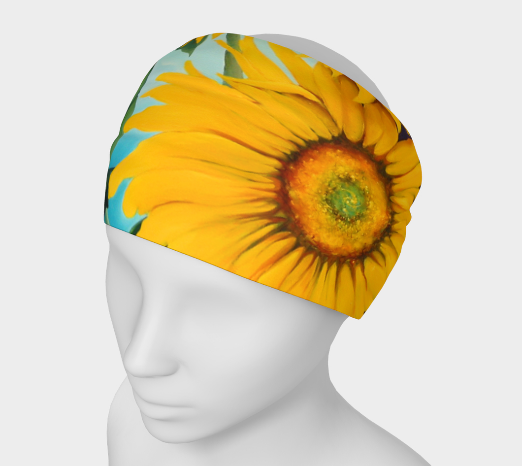 Sunflower Goddess Head Band