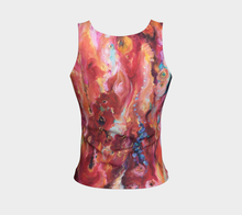 Load image into Gallery viewer, Devas of Summer Fitted Tank Top, regular length