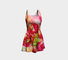 Load image into Gallery viewer, Spring Goddess Flare Dress - like a bouquet of flowers!