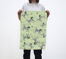 Load image into Gallery viewer, Horsecorn© Tea Towel - green