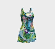 Load image into Gallery viewer, Tree Goddess Flare Dress