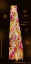 Load image into Gallery viewer, Autumn Forest Hand-painted Silk/Rayon Scarf - SOLD