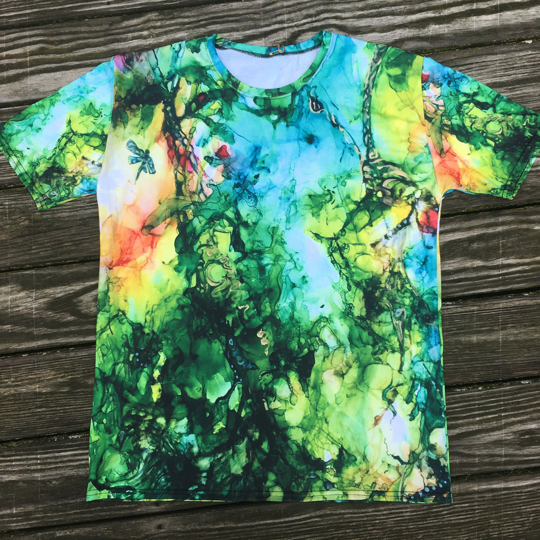 Forest Dreams Art-shirt, Flowy style, all-over-print