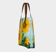 Load image into Gallery viewer, Glorious Sunflower Tote Bag