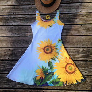 Sunflower Goddess Dress