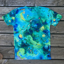 Load image into Gallery viewer, All-over print &#39;Water Gardens&#39; Art-shirt, Fitted style
