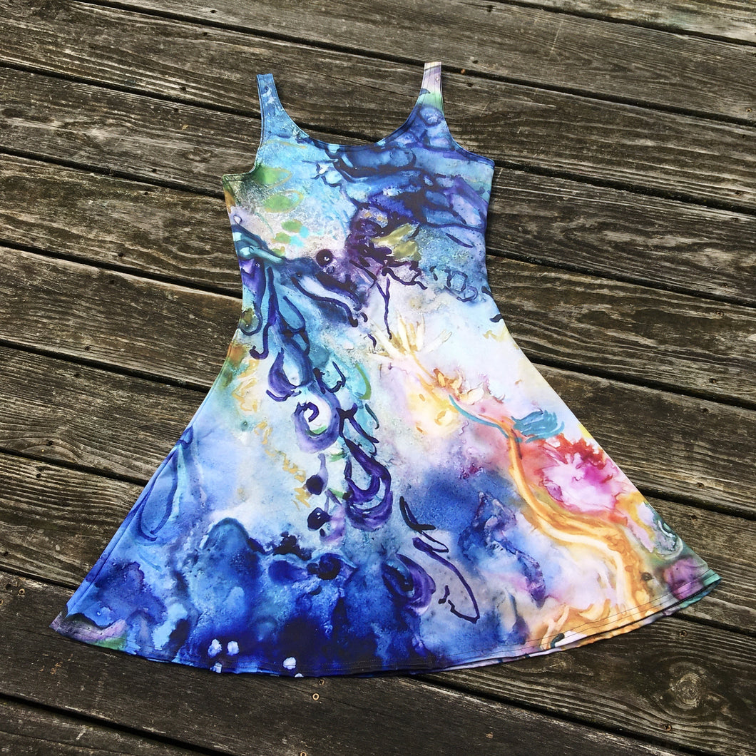 Unicorn Goddess Flare Dress