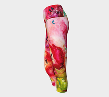 Load image into Gallery viewer, Spring Goddess Yoga Capris